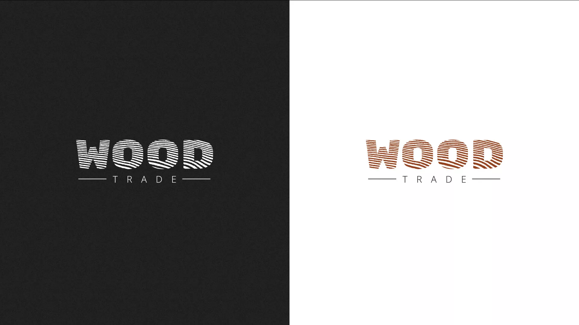 Разработка логотипа для компании «Wood Trade» в Назарово