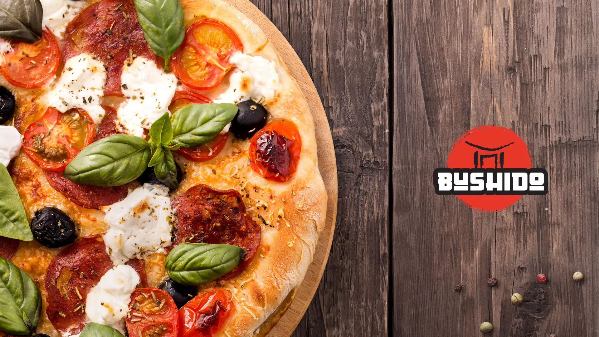 Разработка сайта для пиццерии «BUSHIDO» в Назарово